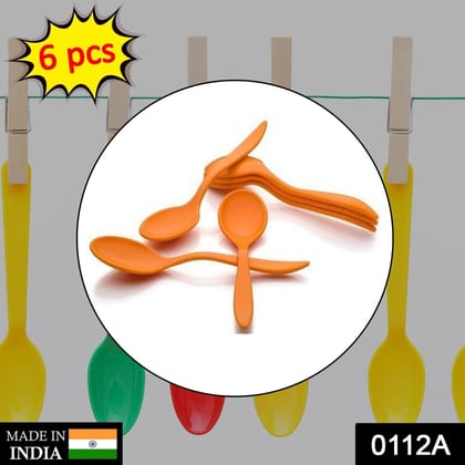 Fancy Spoon Used While Eating and Serving Food Stuffs Etc. | Assorted Colour