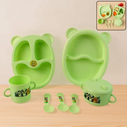 Kids Feeding Dinner (8 Pc Set) | Assorted Colour