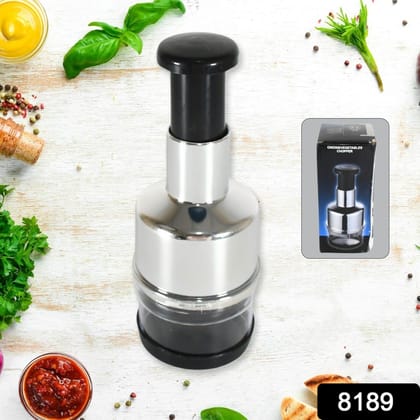 Food Cutter, Multifunctional Stainless Steel Blade Onion Cutter Food Vegetable Cutting Tool Home Kitchen Accessory, Vegetable Onions Garlic Nuts Salads Hand Chopper Kitchen