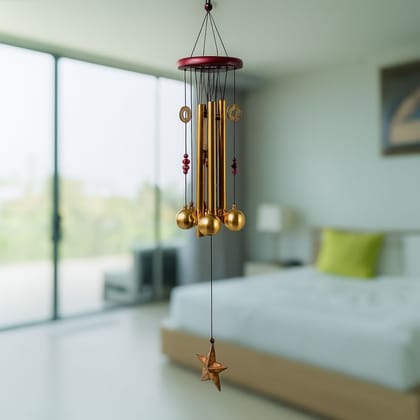 Wind Chimes Outdoor Hanging Dragonfly Wind Chime for Outside (1 Pc)