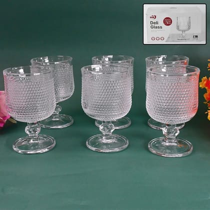 Juice water Glass Tumbler, Water glass (Set of 6 pcs / 185 ML) | Assorted Colour
