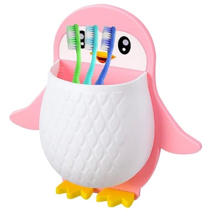 Penguin Storage Box, Adhesive Remote Case,_assorted colour