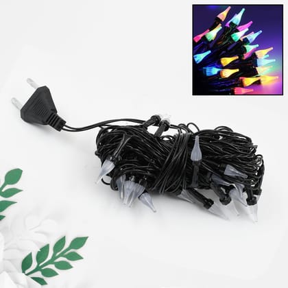 9Mtr LED Flower String Lights – Multi-Color Festival, Home Decor (36 LEDs, 1.4MM)