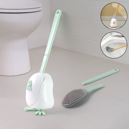 Flexible Silicone Toilet Cleaning Brush Set Flexible Silicone Toilet Cleaning Brush Set