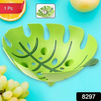 Supermom Leaf-Shaped Plastic Fruit Basket (1 Pc) Supermom Leaf-Shaped Plastic Fruit Basket (1 Pc)