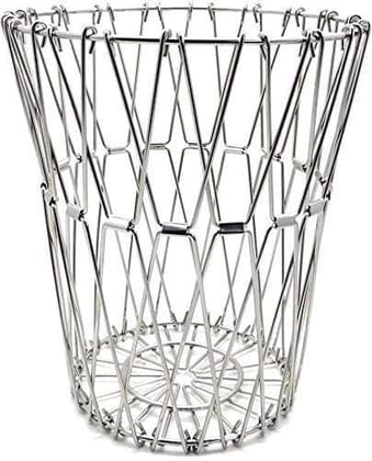 Multipurpose Fruit Basket Stainless Steel Wire Bowl Foldable Basket for Vegetable / Fruits / Dining Multipurpose Fruit Basket Stainless Steel Wire Bowl Foldable Basket for Vegetable / Fruits / Dining