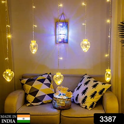8 Feet 12 Wish Heart Ball String LED Lights With Color Box for Home Decoration, Diwali & Wedding LED Christmas Light Indoor and Outdoor Light ,Festival Decoration (Wishing Ball Warm White) 8 Feet 12 Wish Heart Ball String LED Lights With Color Box for Home Decoration, Diwali & Wedding LED Christmas Light Indoor and Outdoor Light ,Festival Decoration (Wishing Ball Warm White)
