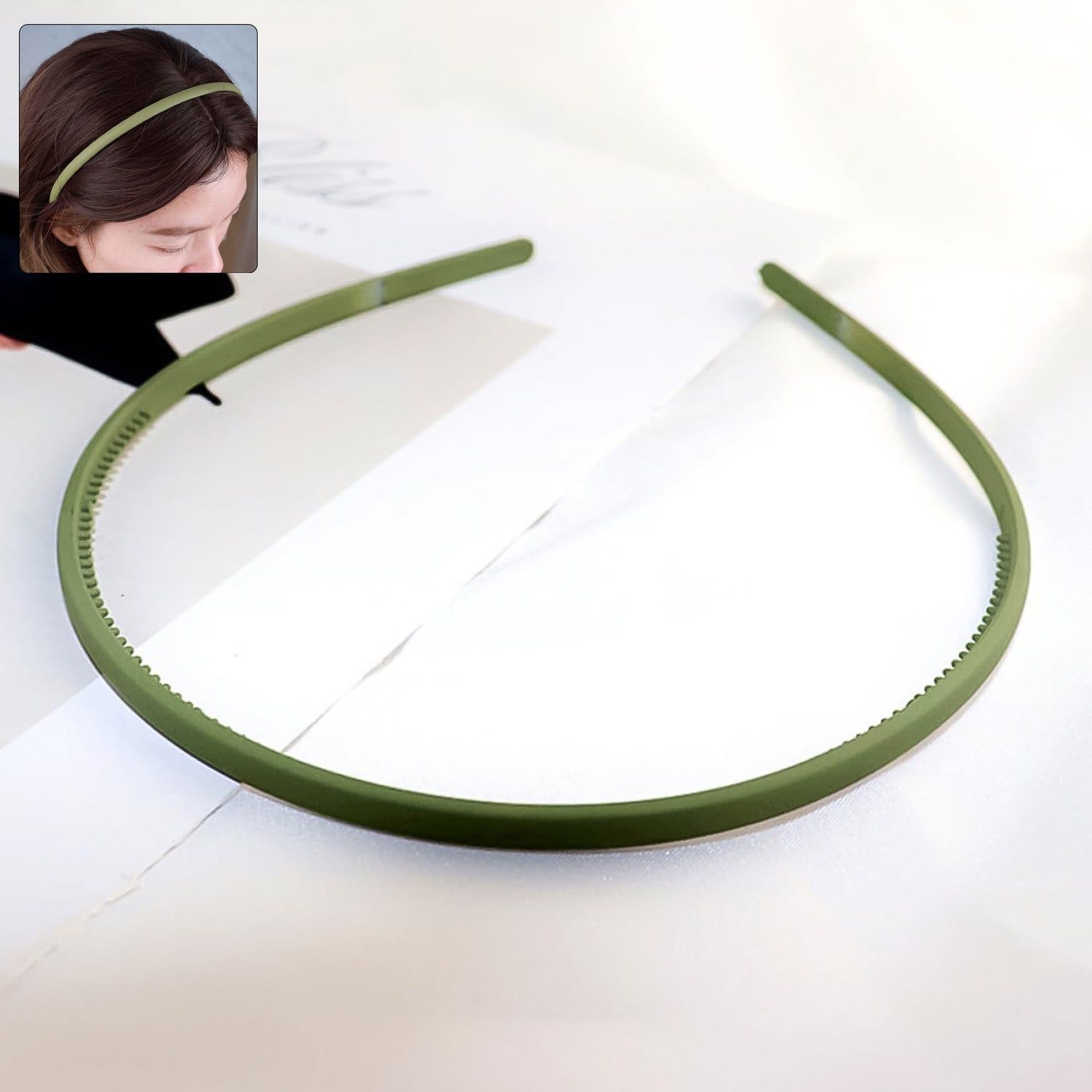 Plastic Simple Headbands Comb Headbands Hairbands (1 Pc), Hair accessories