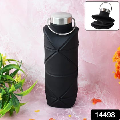 Collapsible Silicone Water Bottle Approx 750lML(1 Pc)