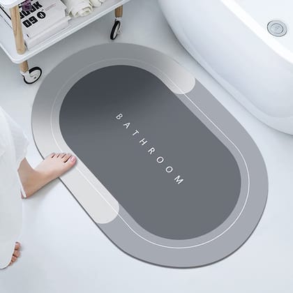 Floor Mat, Bath Mat, Doormat, Bathroom Carpet. Cushion Mat Super Absorbent Soft Carpet, Quick Dry Dirt Barrier for Home, Office