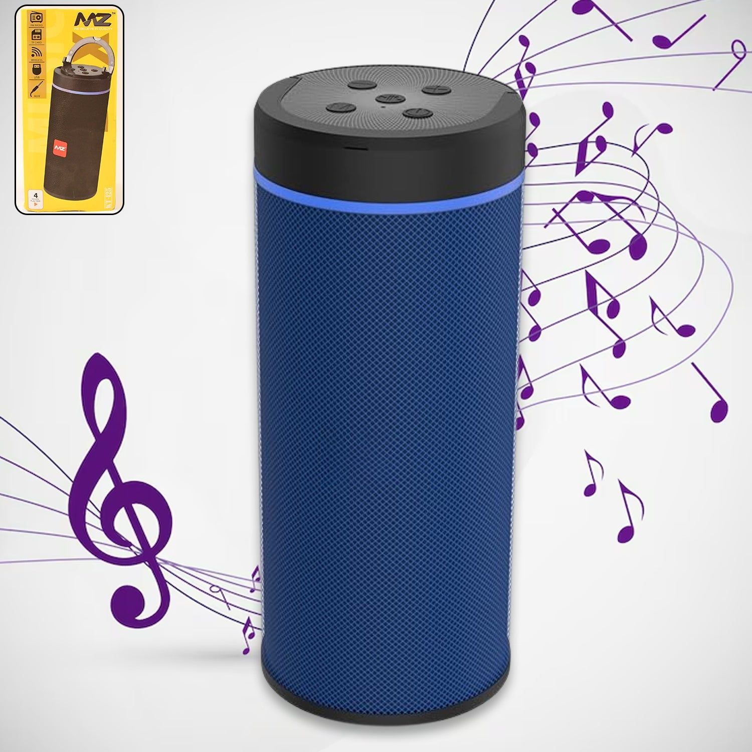 Portable Speaker / Rechargeable / Splash Proof Wireless High Sound Bluetooth Speaker, Blootuth speaker (media player)