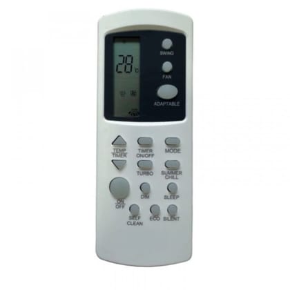 Generic Remote No. 31E (No Backlight), Compatible for Godrej AC Remote Control (Exactly Same Remote will Only Work)