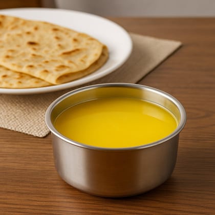 Stainless Steel Table Small Dish Bowl Plate Set for Side Dish, Sauce  (1 Pc) | Assorted Colour