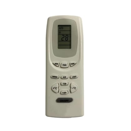 Generic AC Remote No.19 No Backlight Onida AC Remote Control (White) Generic AC Remote No.19 No Backlight Onida AC Remote Control (White)