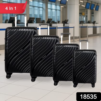 Big 4 in 1 Luggage with Wheels Travel suitcases Set (4 Pcs Set / Different Size)