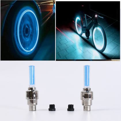 LED Flash Light lamp tyre Wheel Valve Sealing caps (2 Pc / Mix Color) LED Flash Light lamp tyre Wheel Valve Sealing caps (2 Pc / Mix Color)