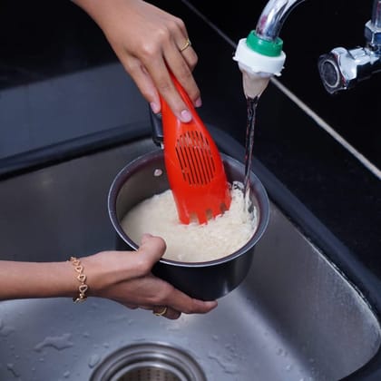 Rice Sieve Washer Practical Rice Strainer Spoon Rice Sieve Washer Practical Rice Strainer Spoon