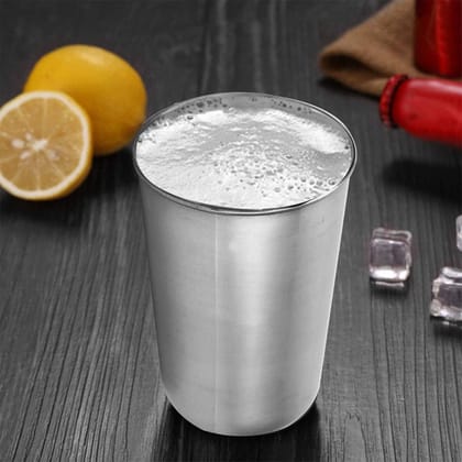 Small Stainless Steel Drinking Glass (1 Pc) | Assorted Colour