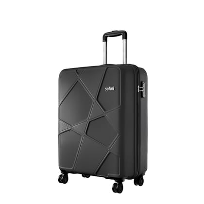 Pentagon Pro 8 Wheels 55Cm Cabin Trolley Bag Hard Case Polypropylene, 360º Wheeling Carry on Luggage for Men & Women, Travel Bag, Suitcase for Travel, Trolley Bags for Travel, Black_assorted colour