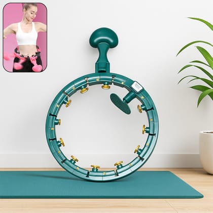 Fitness Adjustable Detachable Fitness Hula Hoop Ring Smart Round Count & Weight Loss Gym Equipment Exercise Smart Hula Hoops