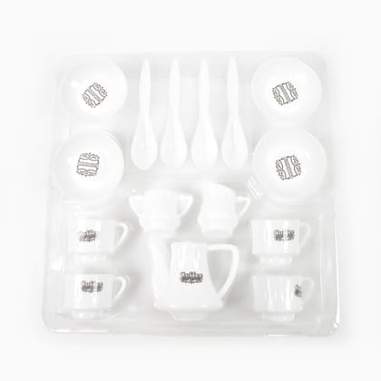 Tickles Tea toy Set | Coffee Kitchen Plastic Set Toy for Kids, Boys & Girls (14 Pcs / Mix Size & Design)