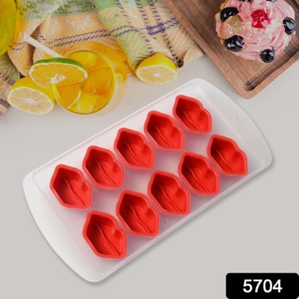 Silicone Mold Ice Cube Tray Creative Sweet Multi Type Ice Tray, Ice Cube Trays Multi Fruit Shape Ice Tray (1 Pc)