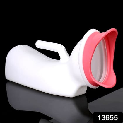 Female Potty Urinal Urine Collection Can Bedpans (1 Pc / 1000 ML) {Multicolor}