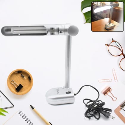 Multifunctional LED Desk Lamp Dimmable Office Lamp Children’s Student Desk Lamp Reading Lamp White Eye-Caring Desk Light, Energy Saving Desk Lamp Table Lamp - Study Desk Lamp (1 Pc) Multifunctional LED Desk Lamp Dimmable Office Lamp Children’s Student Desk Lamp Reading Lamp White Eye-Caring Desk Light, Energy Saving Desk Lamp Table Lamp - Study Desk Lamp (1 Pc)