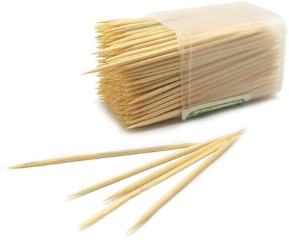 Wooden Toothpicks with Dispenser Box Wooden Toothpicks with Dispenser Box