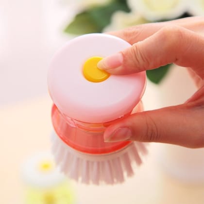 Cleaning Brush with Liquid Soap Dispenser Cleaning Brush with Liquid Soap Dispenser